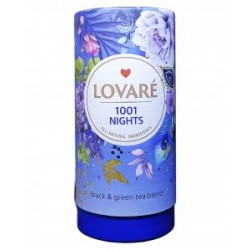 Бленд черного и зеленого чая с фруктами и лепестками цветов "Lovare" 1001 Ночь